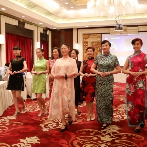 “玫瑰傳旗”上海海派旗袍文化促進會專場成功舉辦