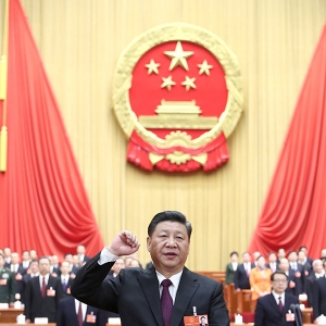 習近平全票當選為國家主席、中央軍委主席