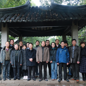 松江區新幾社冬至在廣富林公園祭拜陳子龍墓
