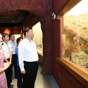 習近平總書記在內蒙古考察調研