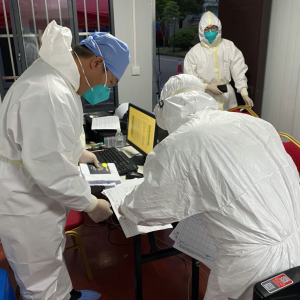 松江區文旅人在機場防疫一線的值守實錄