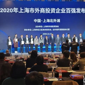 2020年上海市外商投資企業百強發布
