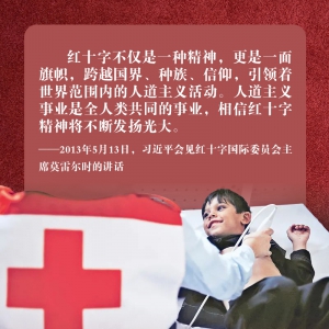 同紅十字國際委員會主席會談，習近平多次提到這四個字